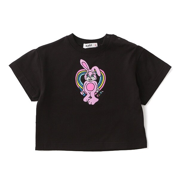 ファニーバニープリントTシャツ