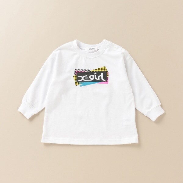 Narumiya Online ナルミヤ オンラインの公式通販サイト抗菌防臭 デザインボックスロゴtシャツ 80 黒 キッズ