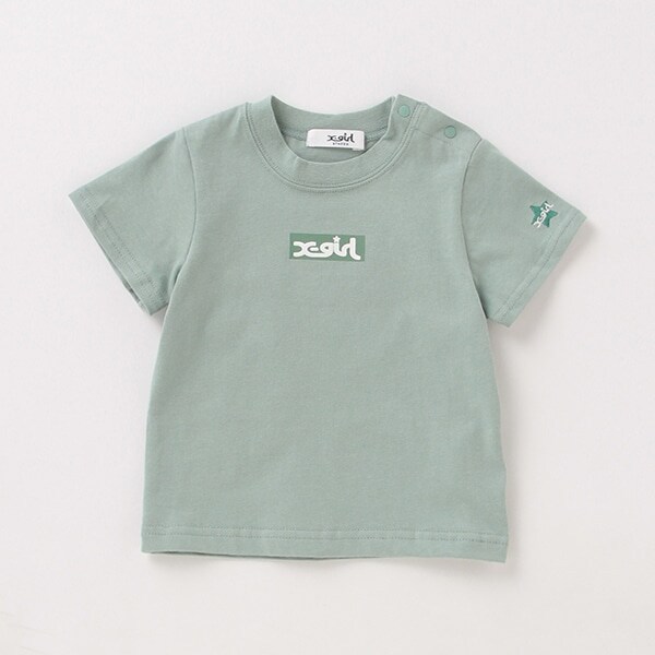 抗菌防臭 ボックスロゴTシャツ