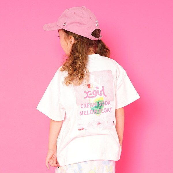 クリームソーダモチーフ半袖Tシャツ