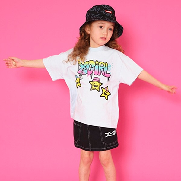 キラッキーモチーフ半袖Tシャツ