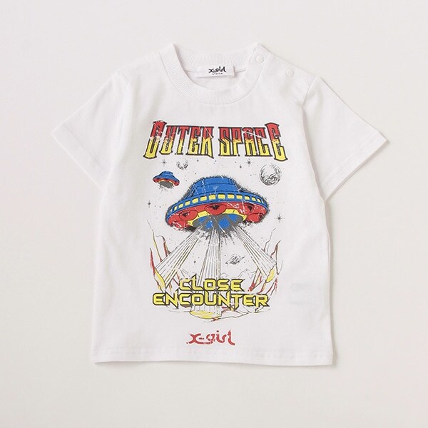 UFOモチーフ半袖Tシャツ