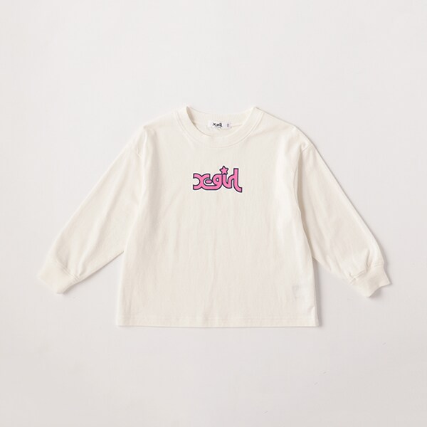 ロゴ長袖Tシャツ