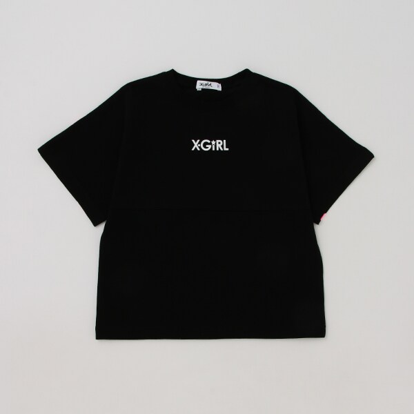 カラフルビックロゴ半袖Tシャツ