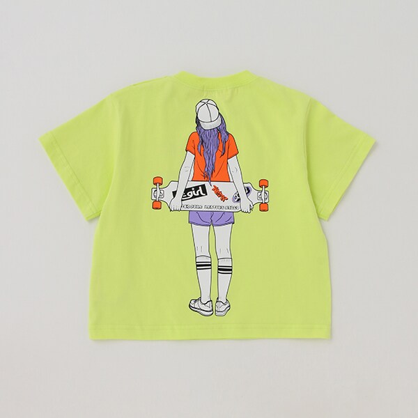 スケボーガール半袖Tシャツ