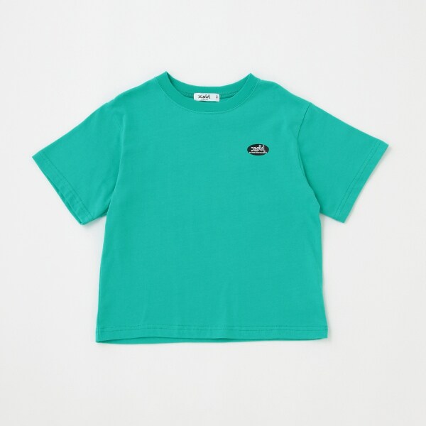 バックレインボーロゴ半袖Tシャツ