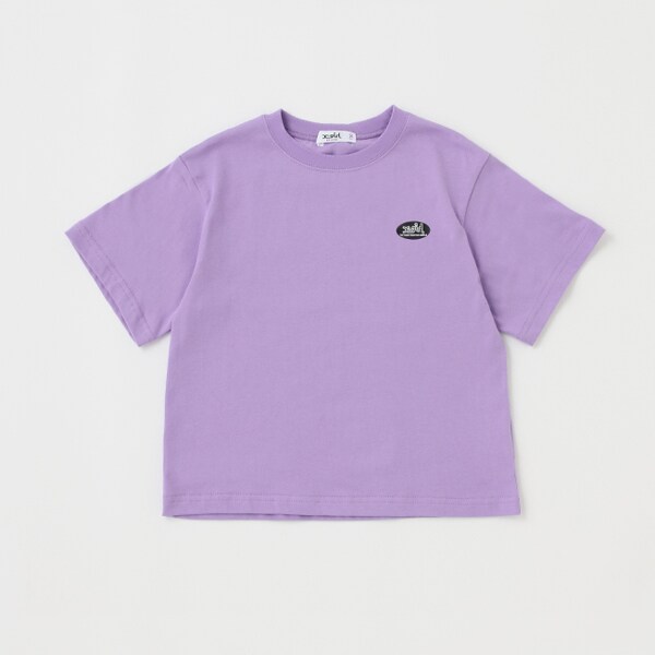 バックレインボーロゴ半袖Tシャツ