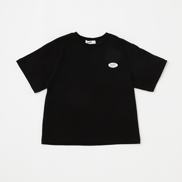 バックレインボーロゴ半袖Tシャツ