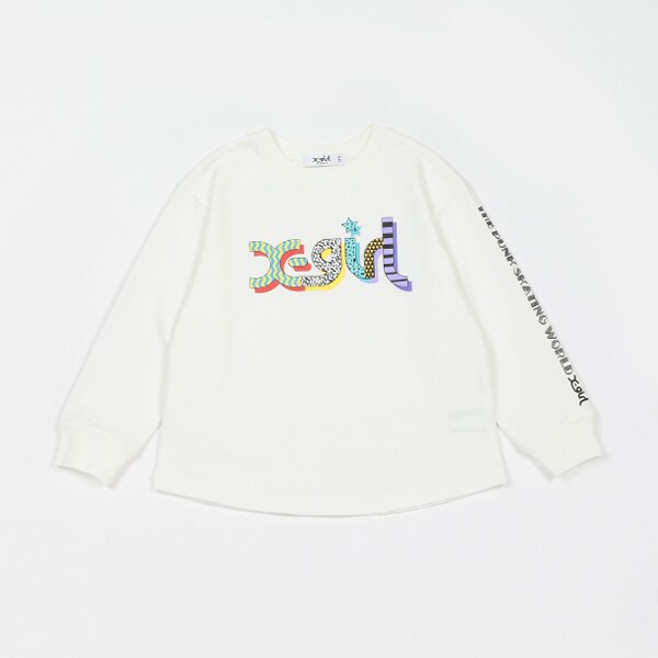 エイティーズロゴ長袖Tシャツ