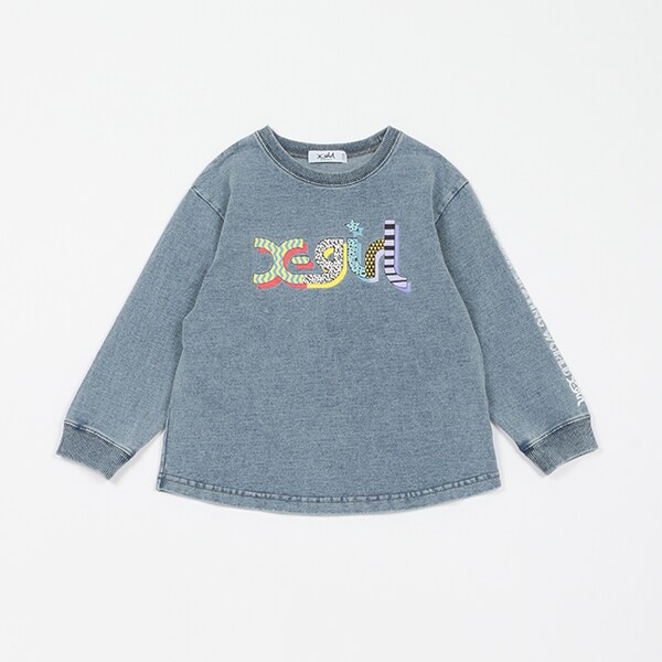 エイティーズロゴ長袖Tシャツ