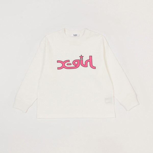 ミルズロゴ長袖Tシャツ