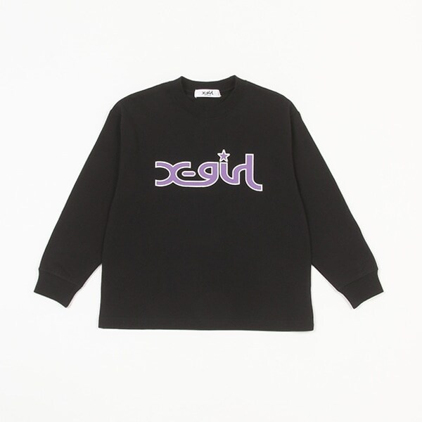 ミルズロゴ長袖Tシャツ