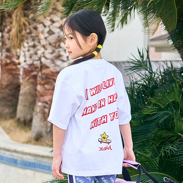 バックロゴ半袖Tシャツ