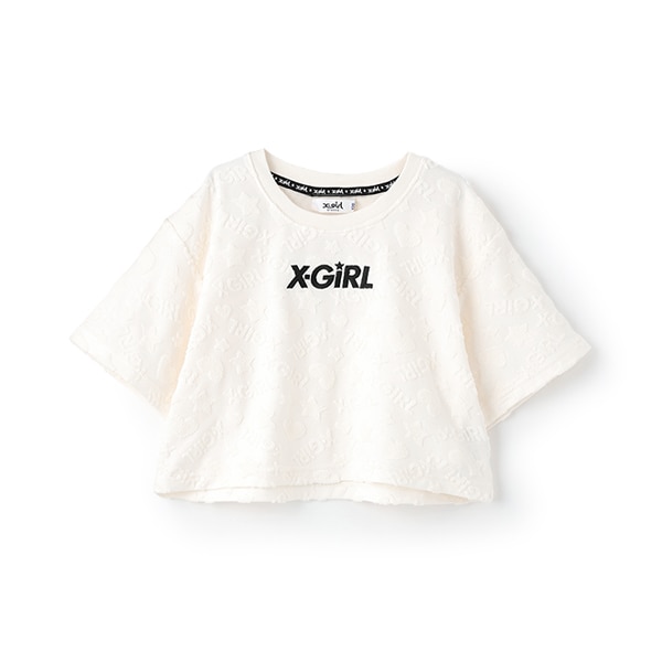 ロゴパイルショート丈半袖Tシャツ(80cm ライト ブルー): キッズ