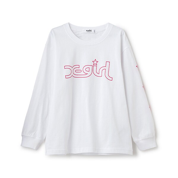 ミルズロゴ長袖Tシャツ