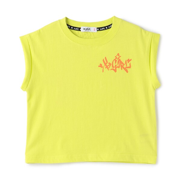 スケボーガールバックプリント半袖Tシャツ
