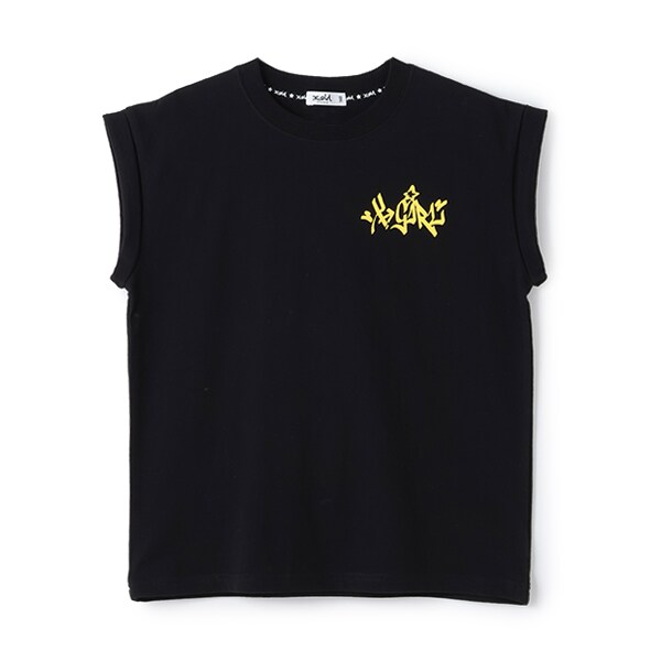 スケボーガールバックプリント半袖Tシャツ