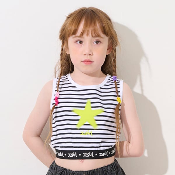 スタークラッキングショートタンクトップ(90cm マルチ): キッズ