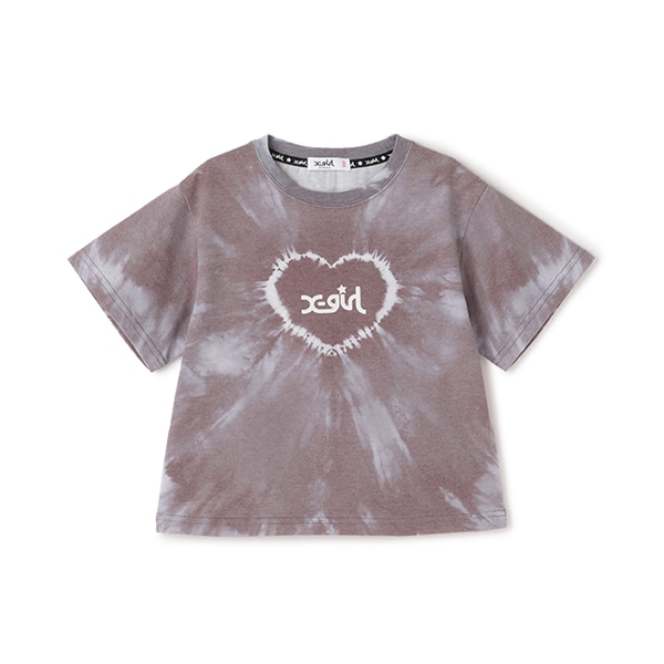 ハートタイダイ半袖Tシャツ