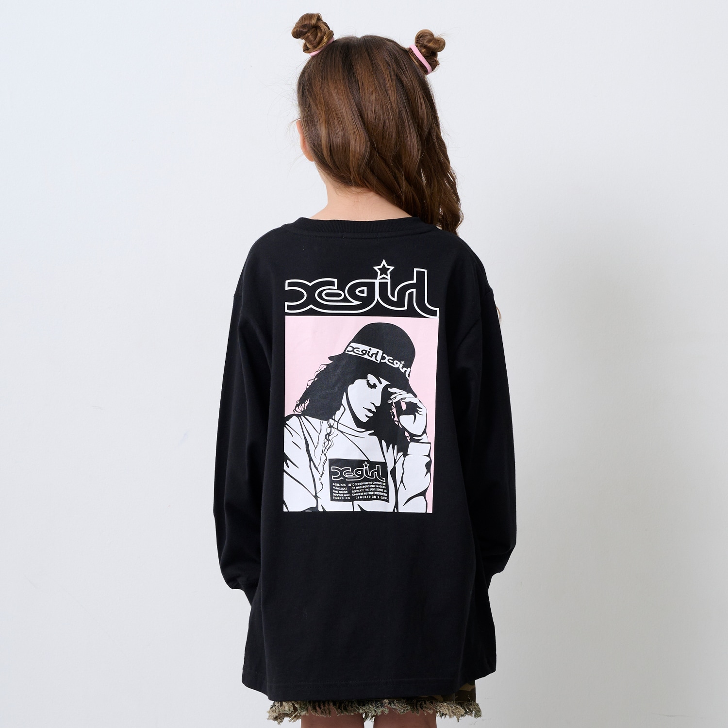 NILoS × IKE SPYAIR バック家紋Tシャツ ロングカットソー NILoS × IKE SPYAIR バック家紋Tシャツ ロングカットソー