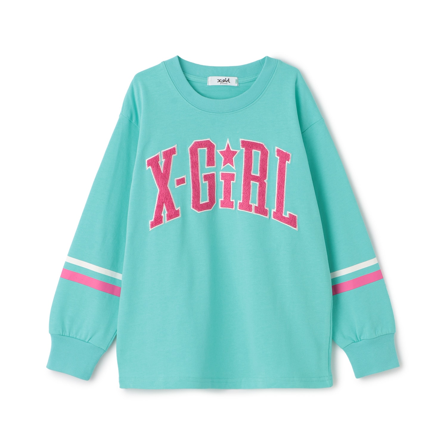 完売必須★   トミー ロゴ 長袖 Tシャツ 2カラー♪ カレッジロゴ長袖Tシャツ(90cm 紺): キッズ - ナルミヤ