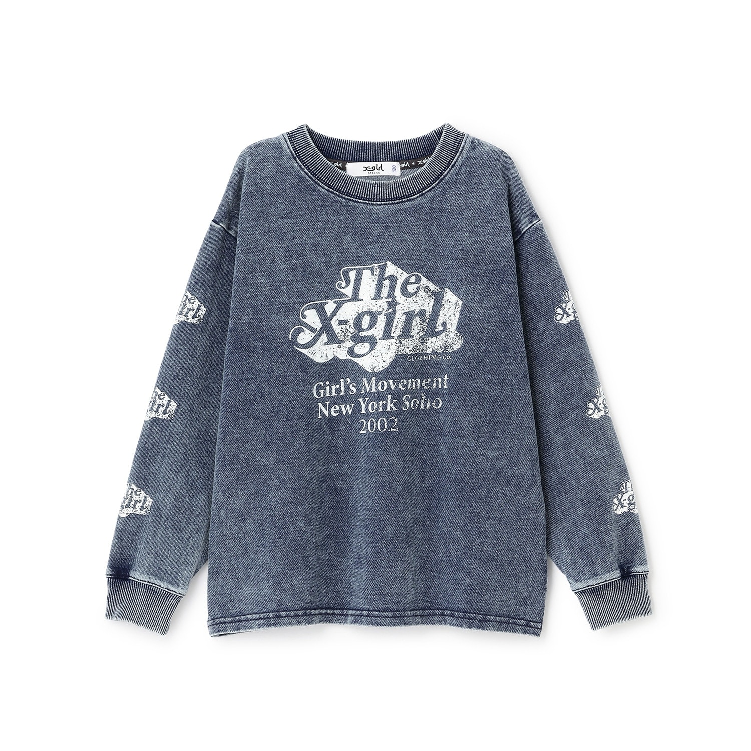 ピグメントロゴ長袖Tシャツ