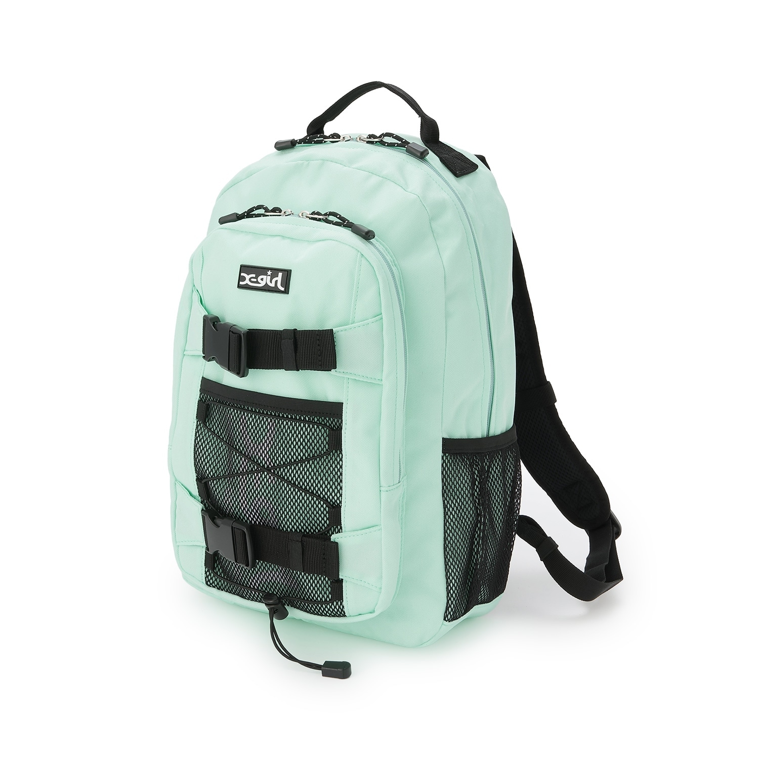 ロゴ メッシュバックパック