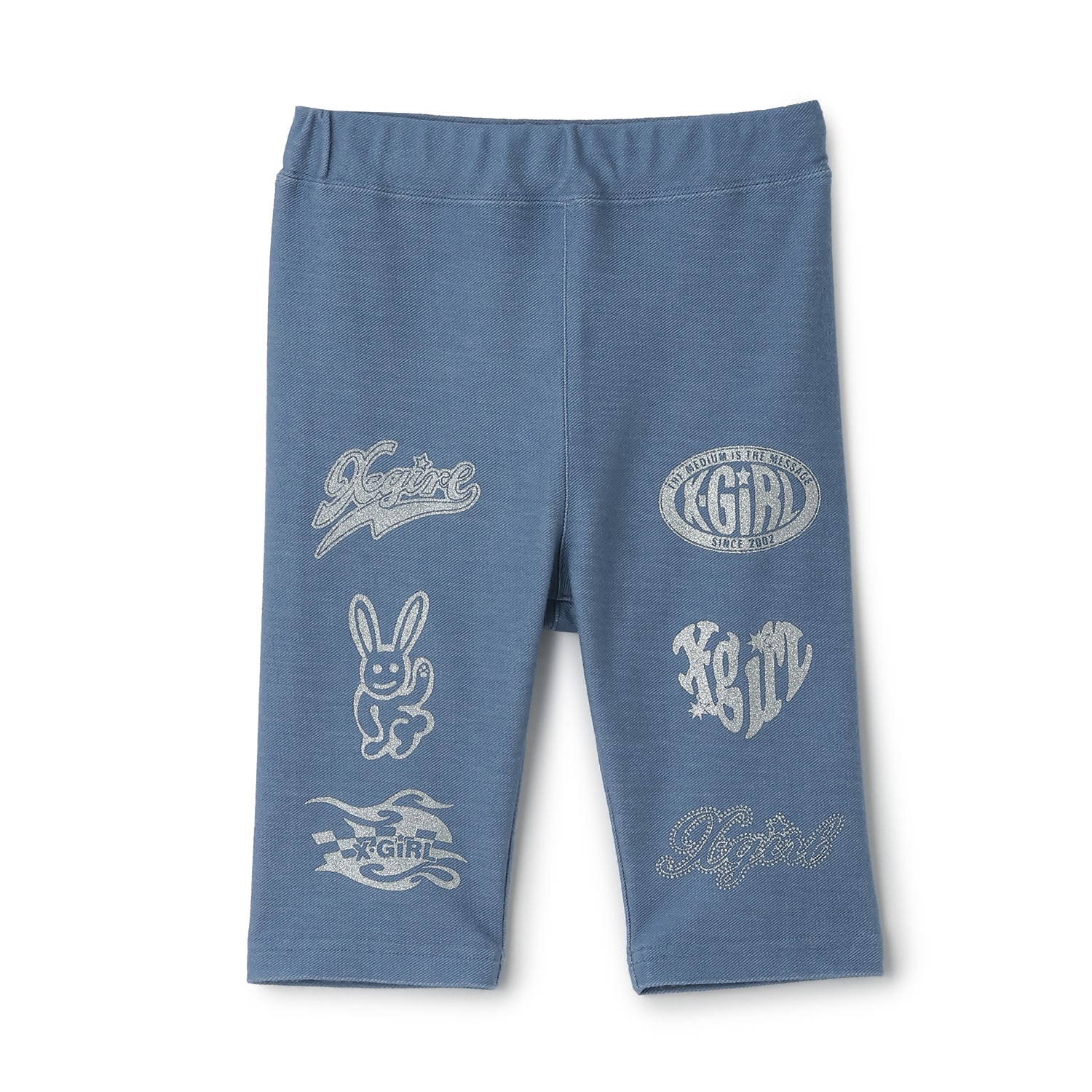 MIXロゴ5分丈レギンス