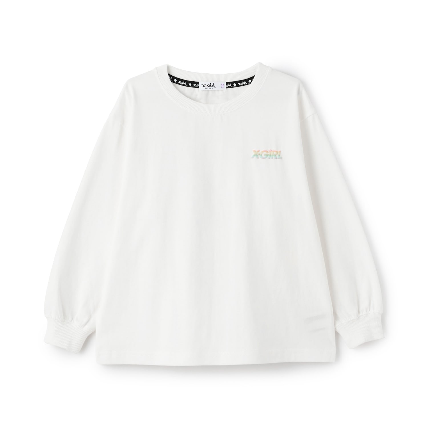 【人気商品再入荷】【直営店で取り扱い無し】グラデーションロゴ長袖Tシャツ