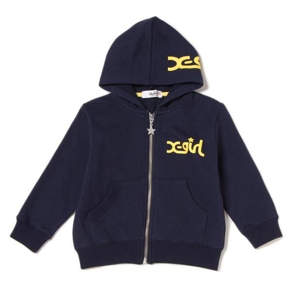裏毛ロゴジップパーカー(90 白): キッズ - ナルミヤ オンライン