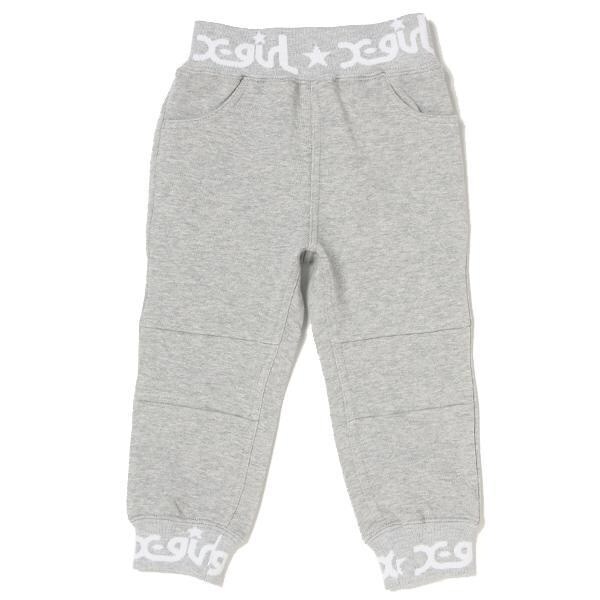 ロゴリブロングパンツ