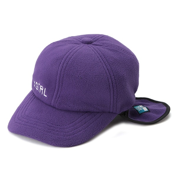 耳当てつきフリースキャップ(S(48-50) パープル): キッズ - ナルミヤ