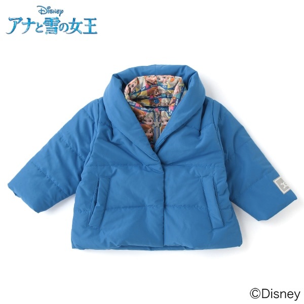 【DISNEY】 アナと雪の女王デザイン 中綿入りジャケット