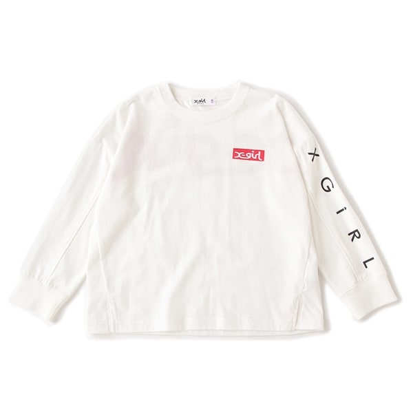 後ろヨークロゴTシャツ