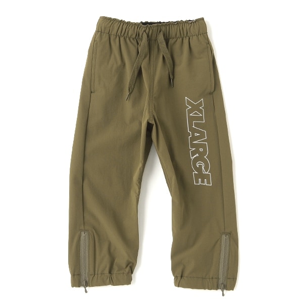 裾ジップロゴパンツ