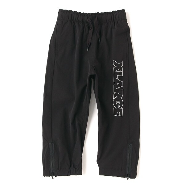 裾ジップロゴパンツ