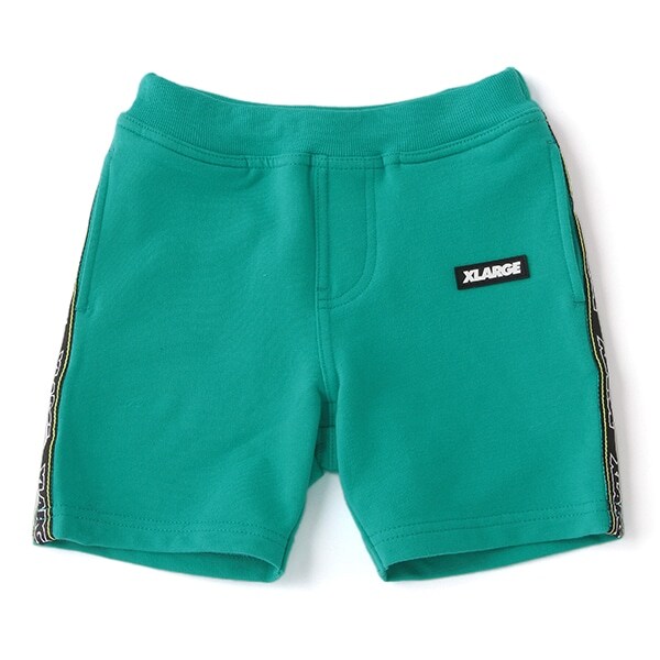 ミニ裏毛 ロゴテープスウェットショートパンツ
