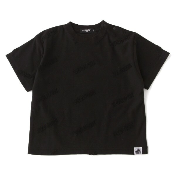 パイルジャカード総柄Tシャツ