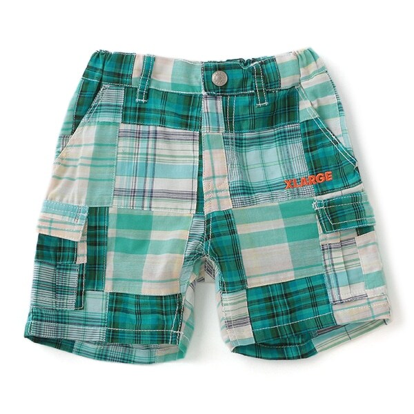 パッチワークカーゴショートパンツ