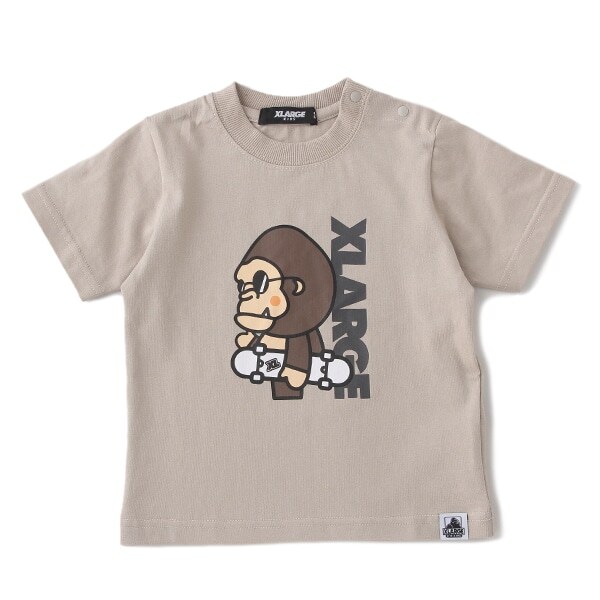 スケートファニーゴリラTシャツ