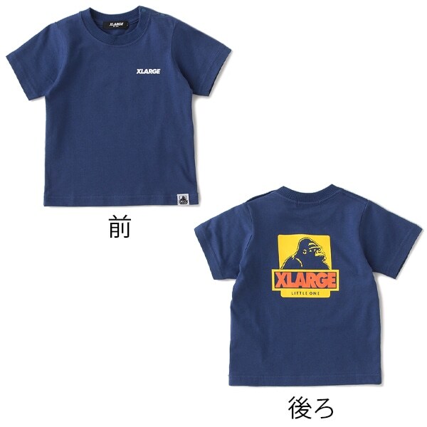 バックOGロゴプリントTシャツ