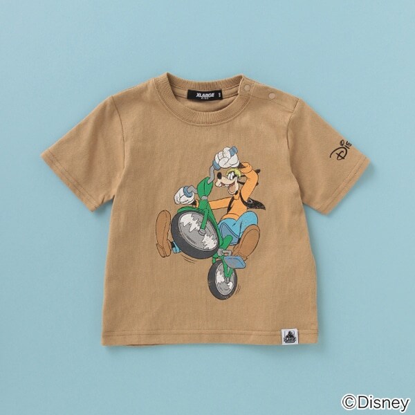 【DISNEY】グーフィーデザイン／OGゴリラかすれプリントTシャツ