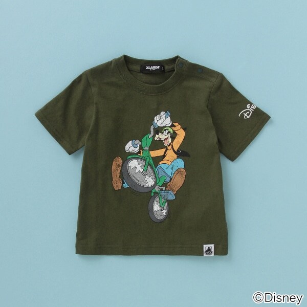 【DISNEY】グーフィーデザイン／OGゴリラかすれプリントTシャツ