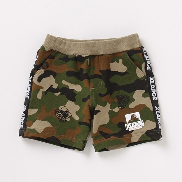 裏毛 OGゴリラロゴサイドラインショートパンツ