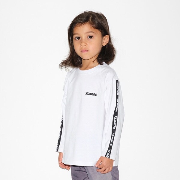 抗菌防臭 袖ロゴテープバックプリントTシャツ