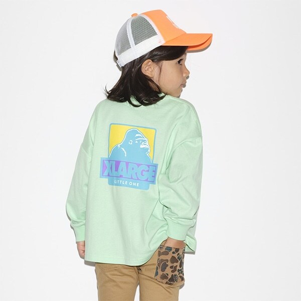 配色OGゴリラプリントTシャツ