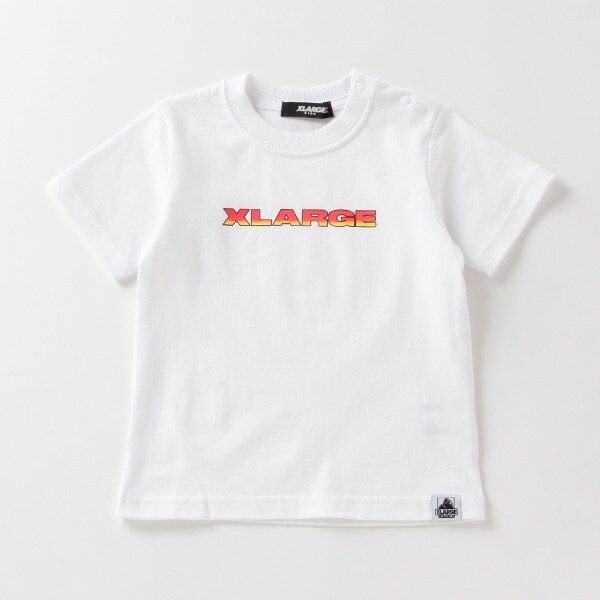 グラデーションロゴ半袖Tシャツ(90 ブルー): キッズ - ナルミヤ