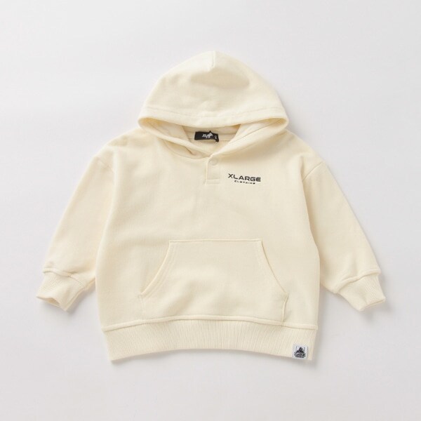 【WEB限定】刺しゅうロゴビックシルエットパーカ