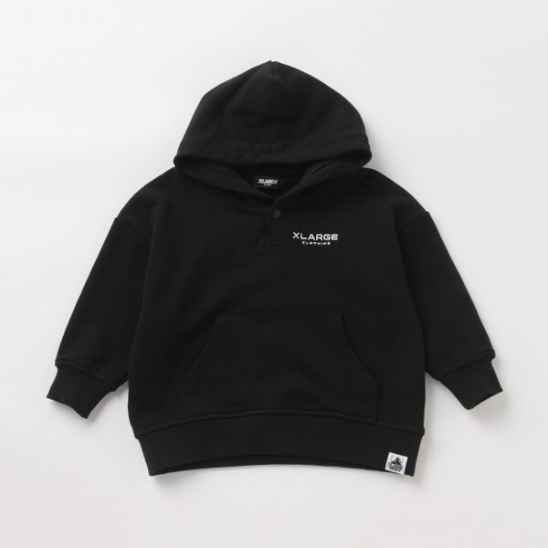 【WEB限定】刺しゅうロゴビックシルエットパーカ