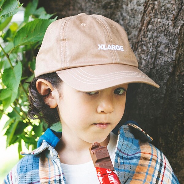 配色ステッチキャップ